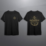 Personalized Cruise Squad Family Matching Group T-Shirt<br><div class="desc">Embark on your cruise adventure in personalized style with the "Personalized Cruise Squad Family Matching Group T-Shirt." This shirt is the ultimate choice for creating a cohesive and customized look for your cruise squad, family, or special event. Whether it's a birthday cruise, a bachelor party, or a family vacation, these...</div>