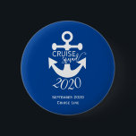 Personalized Cruise Squad Group Family Trip 2 Inch Round Button<br><div class="desc">This design was created though digital art. It may be personalized in the area provide or customizing by choosing the click to customize further option and changing the name, initials or words. You may also change the text colour and style or delete the text for an image only design. Contact...</div>