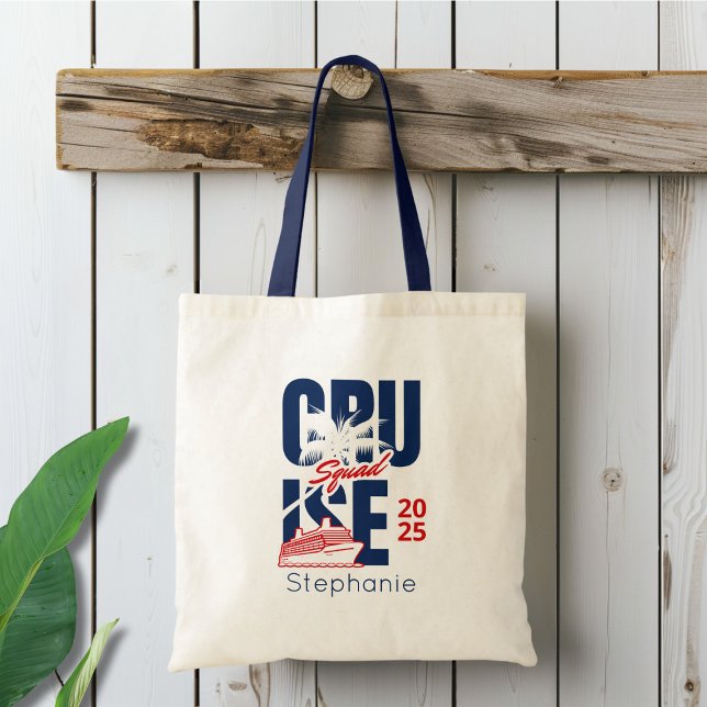  Personalized Cruise Squad  Tote Bag (Creator Uploaded)