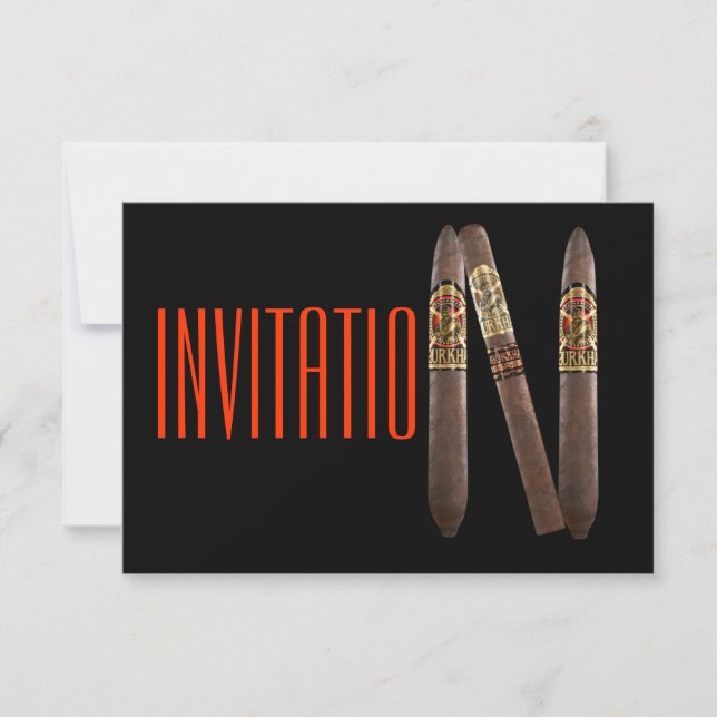 Personalized Cuban Havana Invitation (Front)