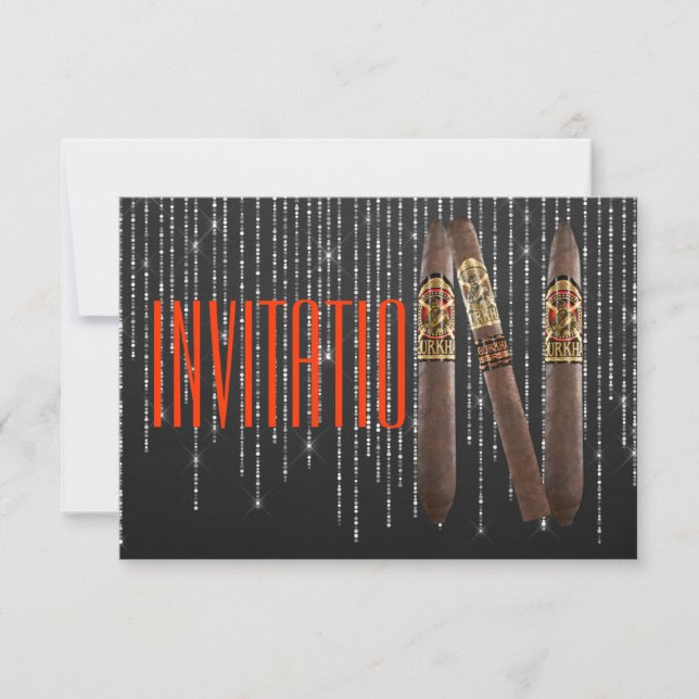 Personalized Cuban Havana Invitation (Front)