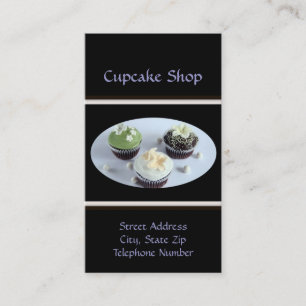 Personalized Cupcake Business Cards
