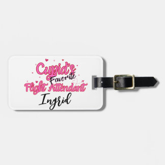 Personalized Cupid-Themed Luggage Tag