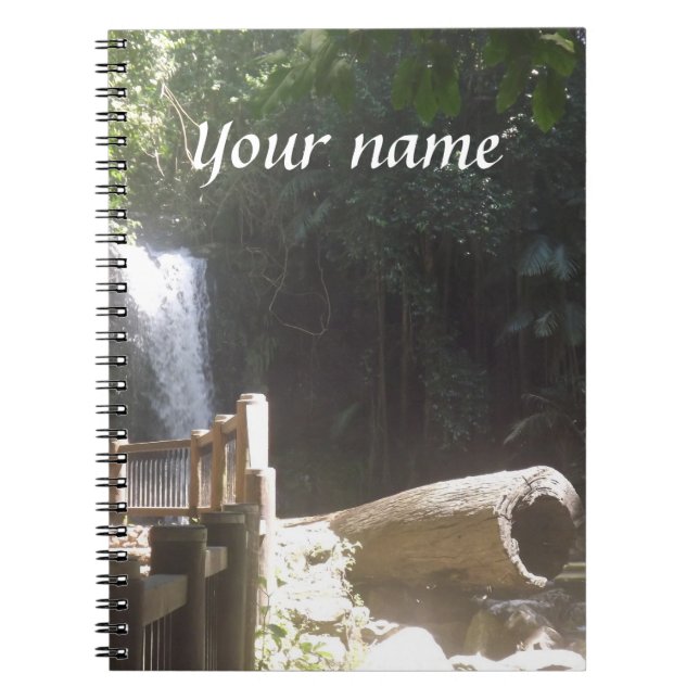 Personalized Curtis Falls Notebook (Front)
