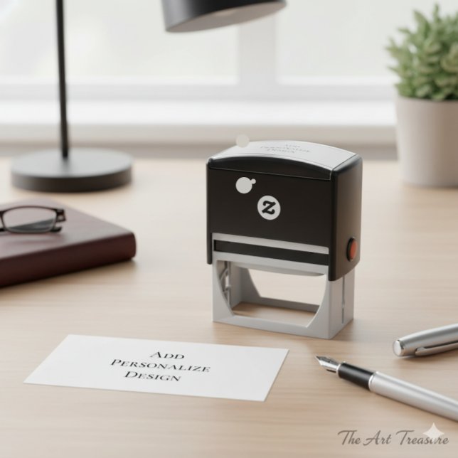 Personalized Custom 2.9" x 1.4" Self-inking Stamp (Creator Uploaded)