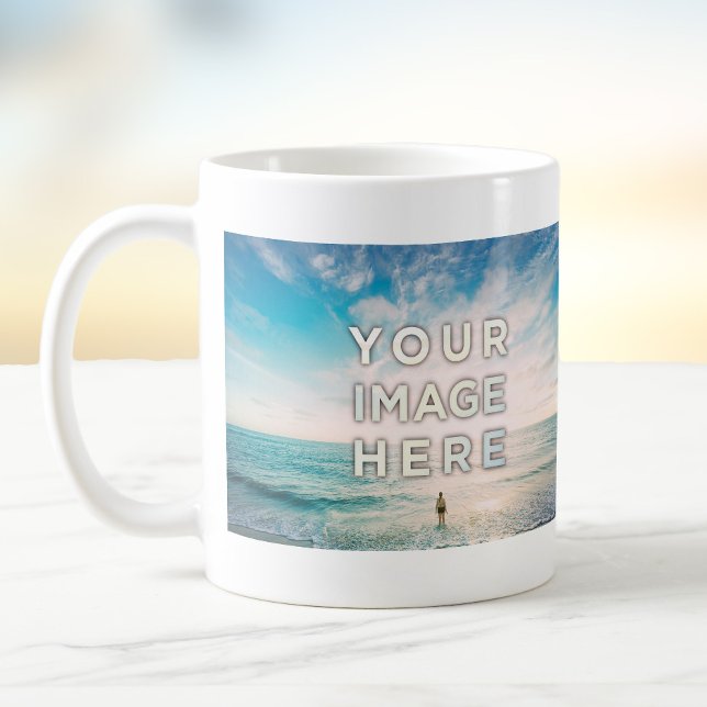 Personalized Custom 2 Photo Coffee Mug (Creator Uploaded)