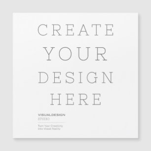 Personalized Custom 5.25" x 5.25" Thank You Card