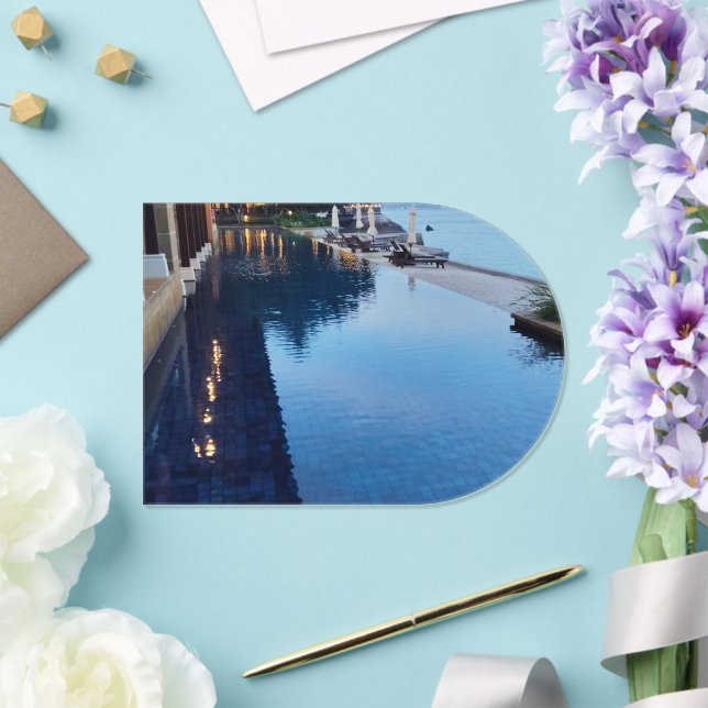 Personalized Custom Acrylic Invitations (Insitu (Wedding))