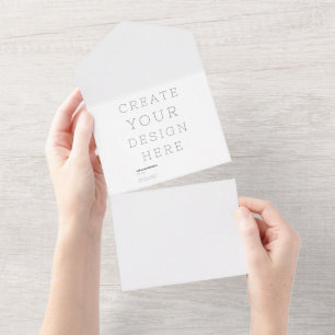 Personalized Custom All in One Invitation