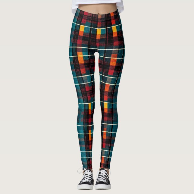 Personalized Custom All-Over-Print Leggings (Front)