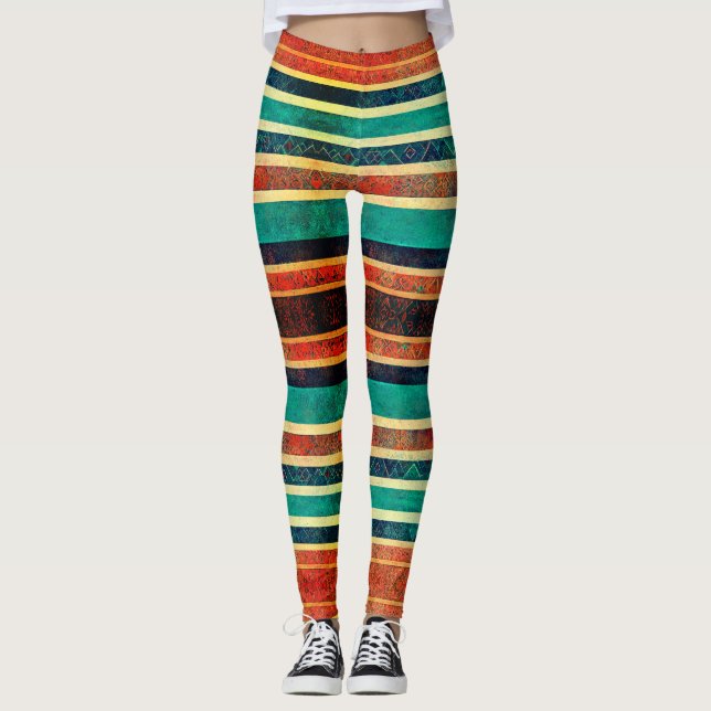 Personalized Custom All-Over-Print Leggings (Front)