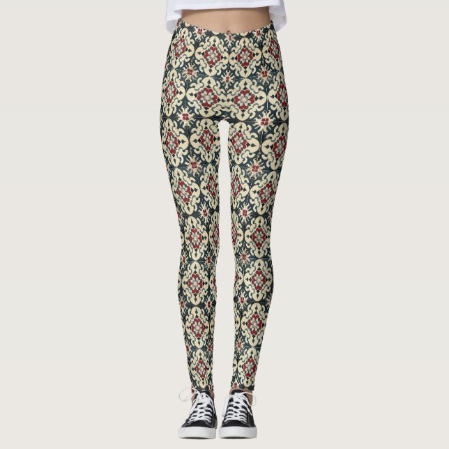 Personalized Custom All-Over-Print Leggings (Front)