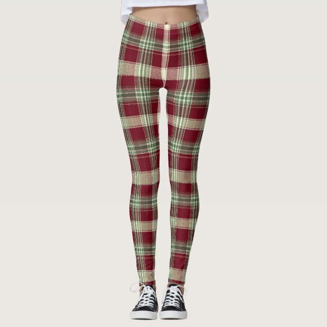 Personalized Custom All-Over-Print Leggings (Front)