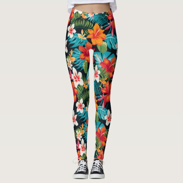Personalized Custom All-Over-Print Leggings (Front)