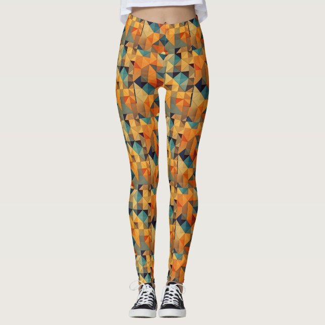 Personalized Custom All-Over-Print Leggings (Front)