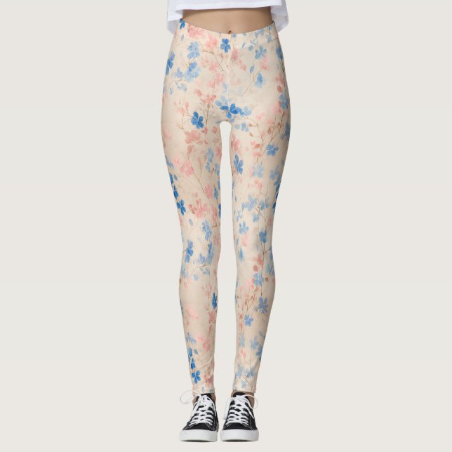 Personalized Custom All-Over-Print Leggings (Front)