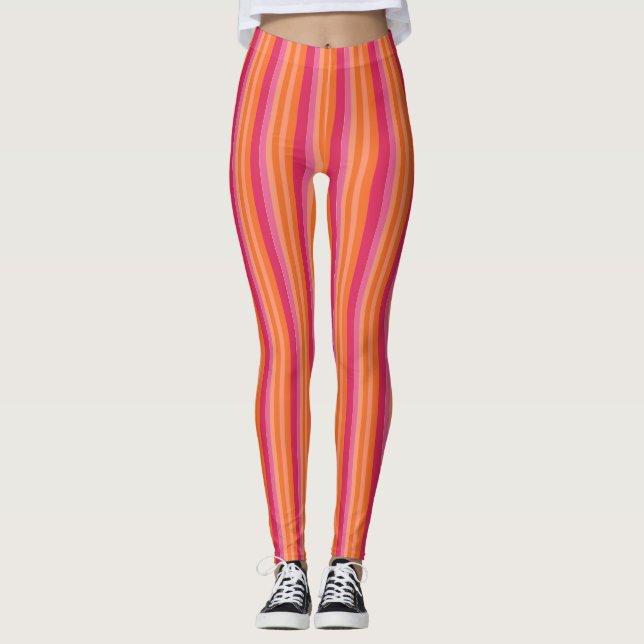 Personalized Custom All-Over-Print Leggings (Front)