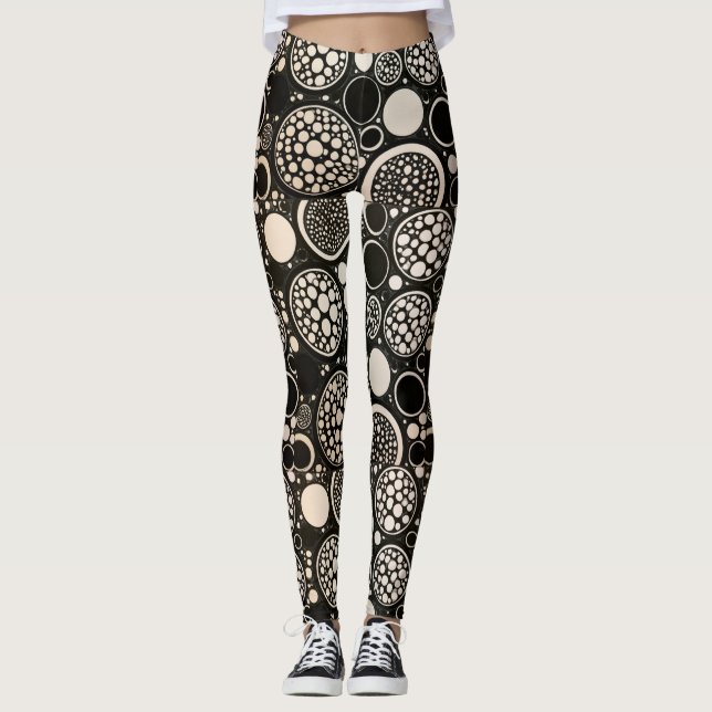 Personalized Custom All-Over-Print Leggings (Front)
