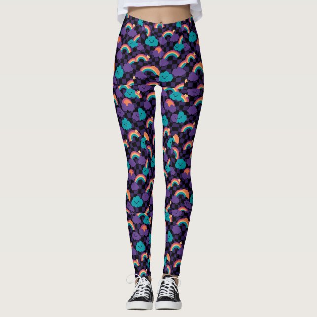 Personalized Custom All-Over-Print Leggings (Front)