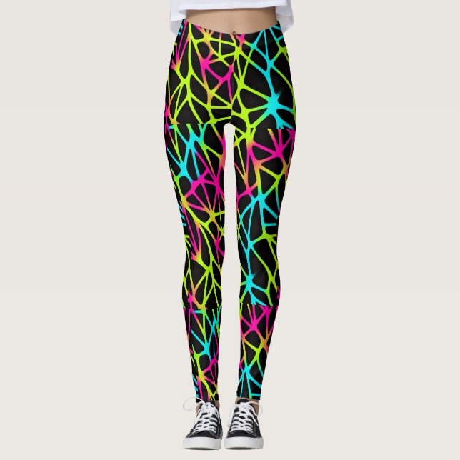 Personalized Custom All-Over-Print Leggings (Front)