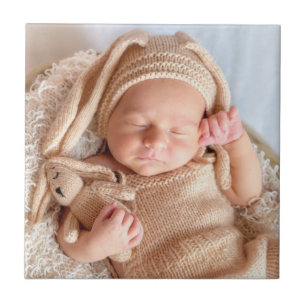 Personalized Custom Baby Photo Tile