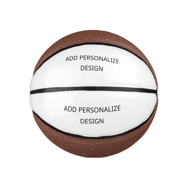 Personalized Custom Basketball – Your Design Here (Front)