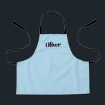 Personalized Custom Blue Apron for Boys who Cook<br><div class="desc">For kids who love to cook!</div>