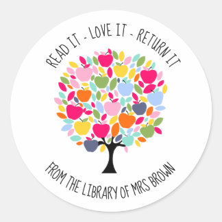 Personalized Custom Book Stickers | Bookplate Labe