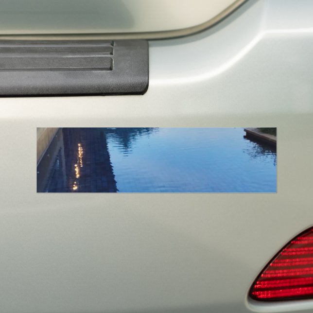 Personalized Custom Bumper Sticker (On Car)