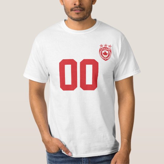 Personalized & Custom Canada Sport Jersey T-Shirt
