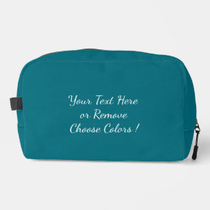 Personalized Custom Colours and Text Your Dopp Kit
