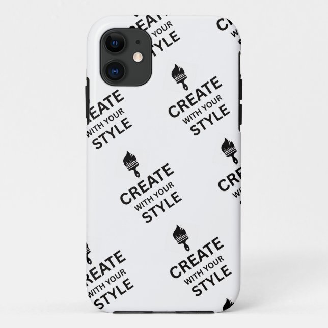 Personalized Custom Company Logo iphone case (Back)