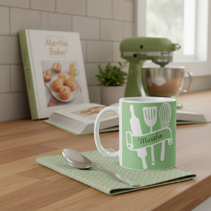 Personalized custom cook's coffee mug
