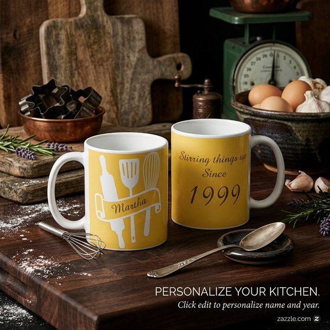 Personalized custom cook's coffee mug (Creator Uploaded)