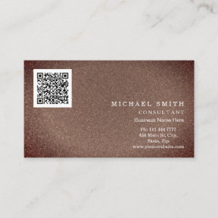 Personalized Custom Corporate QR Code Logo Busines Business Card