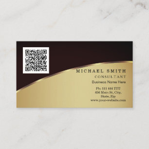 Personalized Custom Corporate QR Code Logo Business Card