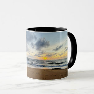 Personalized custom cup of Happy Sunshine Modern