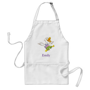 Personalized Custom Cute Cartoon Flying Duck Standard Apron