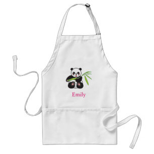 Personalized Custom Cute Panda Standard Apron