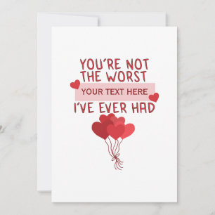 Personalized Custom Cute Valentines Day Save The Date