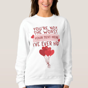 Personalized Custom Cute Valentines Day Sweatshirt