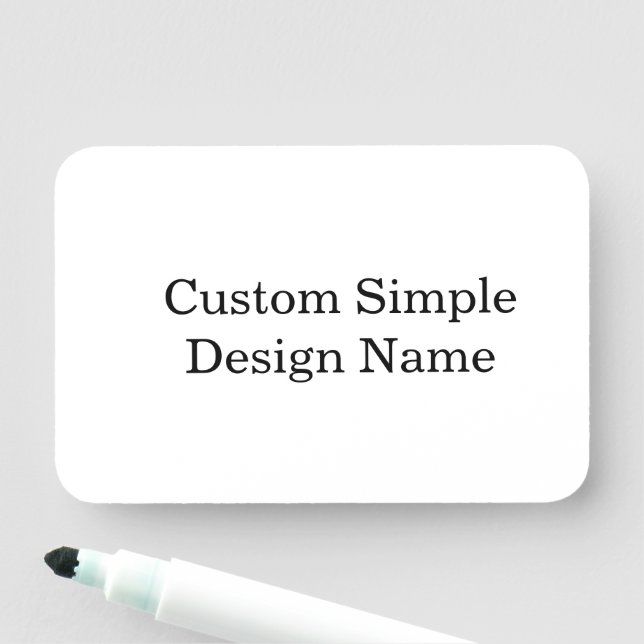 Personalized Custom Design   3" X 2" Name Tag (In Situ)