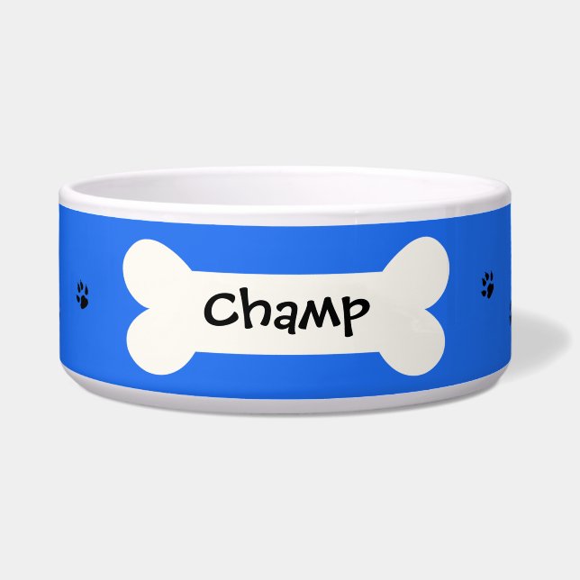 Personalized Custom Dog Bowl (Front)