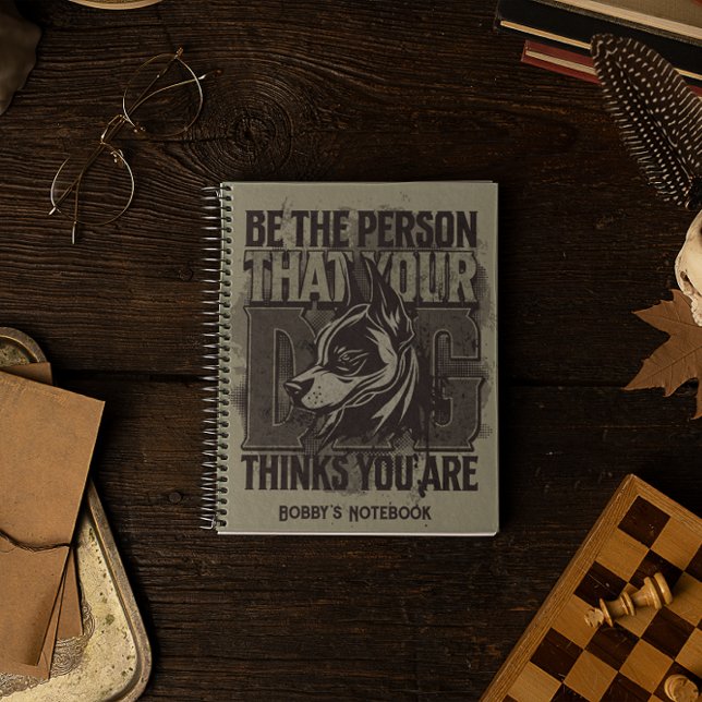 Personalized custom dog lover gift notebook (Creator Uploaded)