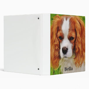 Personalized Custom Dog Lover Pet Photo and Name Binder