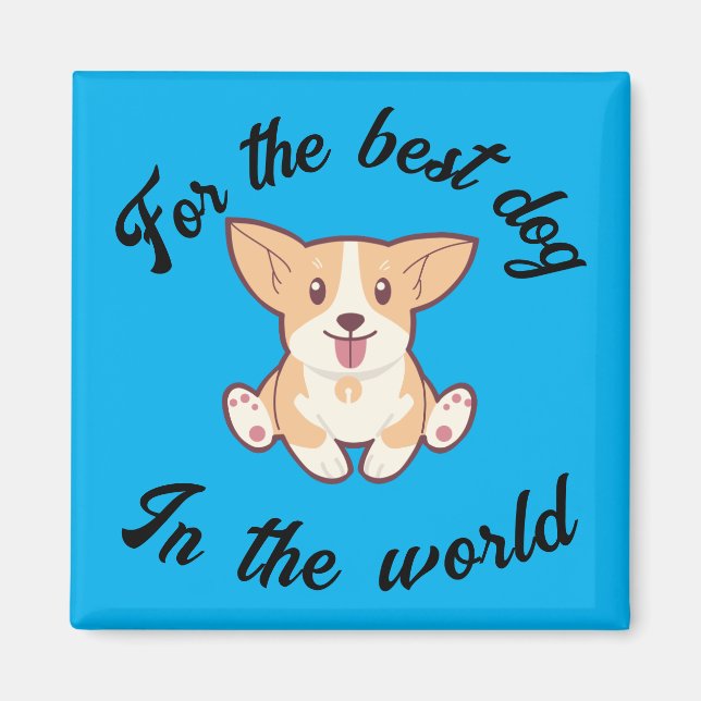 Personalized Custom Dog Vet Veterinarian Magnet (Front)