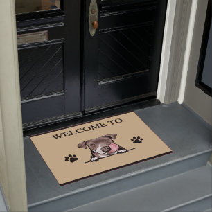 Personalized Custom Doormat For Dog Lover Gift