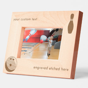 Personalized Custom Engraved Etched Bowling Ball