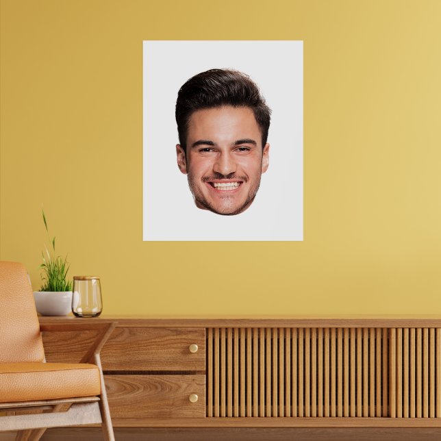 Personalized Custom Face Dad  Poster (Living Room 2)