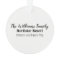 Personalized Custom FAMILY Holiday Photo Ornament